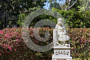 Little Gracie Statue in Bonaventure Cemetery