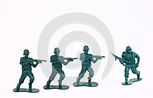 Little Green Army Men / Toy Soldiers