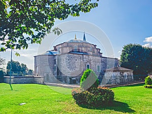 Little Hagia Sophia Mosque, also known as the Kucuk Aya Sofya, in Istanbul, Turkey. Formerly Byzantine Church of Saints Sergius
