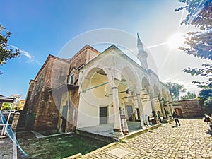 Little Hagia Sophia Mosque, also known as the Kucuk Aya Sofya, in Istanbul, Turkey October 26, 2019. Formerly Byzantine Church of