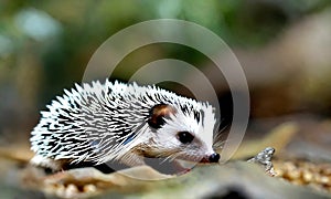 little hedgehog African pygmy hedgehog