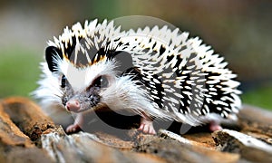 little hedgehog African pygmy hedgehog