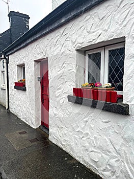 Little Irish cottage Cong County Mayo Ireland