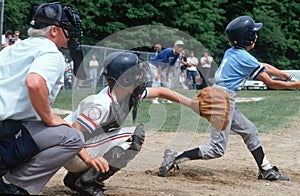 Little League Baseball Game