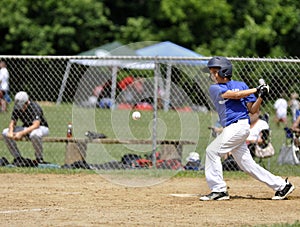 Little league batter