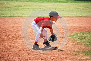 Little league short stop