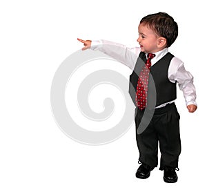 Little Man Series: Pointing