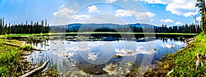 Little McGillivray Lake, near Sun Peaks in British Columbia, Canada