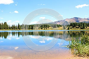 Little Molas Lake with Reflection