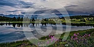 Little Molas Lake in the San Juan Mountains in Colorado