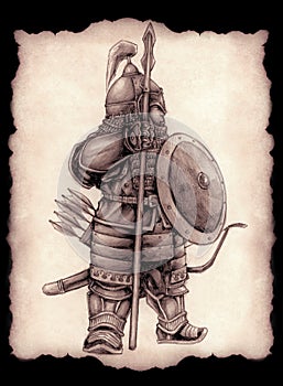 Little Mongolian spearman