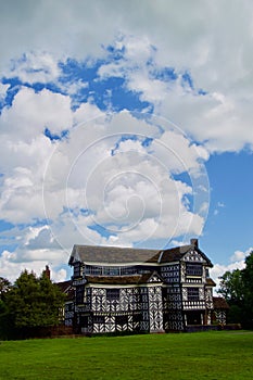 Little Moreton Hall and the clouds