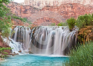 Little Navajo Falls in Havasu Canyon