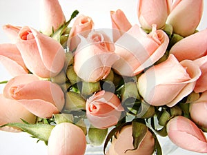 Little pink roses bouquet