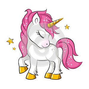 Little pink unicorn.