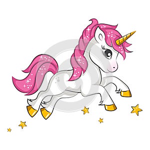 Little pink unicorn.