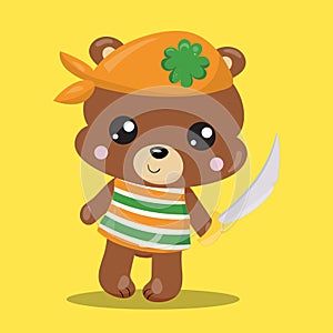 LITTLE PIRATE BEAR 02