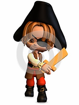 Little Pirate - Toon Figure