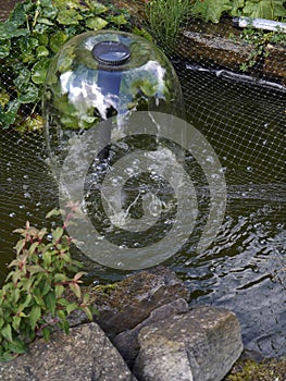 Little Pond in a Lancashire Garden