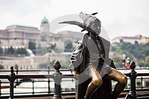 Little Princess Statue in Budapest, Hungary