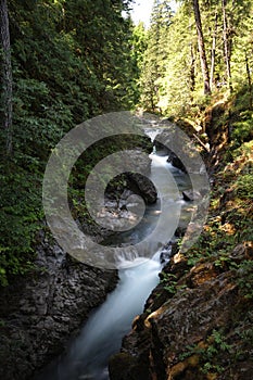 Little Qualicum Falls- Provincial Park  (Vancouver Island) Canada