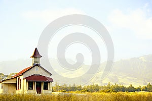Little Red and Yellow Schoolhouse