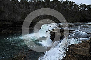 The Little River Canyon Falls near Ft Payne, Alabama