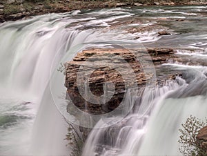 Little River Falls. Little River Canyon National Preserve. Alabama