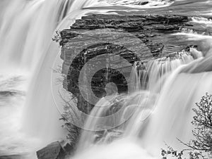 Little River Falls. Little River Canyon National Preserve. Alabama