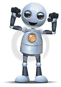 little robot body builder