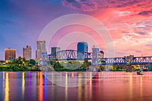 Little Rock, Arkansas, USA Skyline