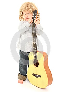 Little Rocker Guitar Player