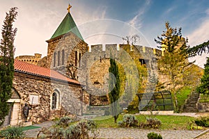 Little Rose Church Ruzica Church in the Belgrade Fortress in Belgrade, Serbia