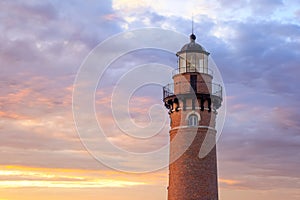 Little sable point light house in Michigan