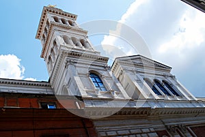 Little Sacro Cuore church in Rome near Termini station