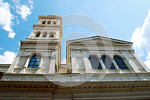 Little Sacro Cuore church in Rome near Termini station