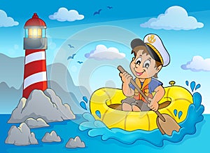 Little sailor theme image 3