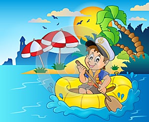 Little sailor theme image 5