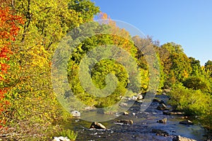 Little Schuylkill River, Tamaqua, Pennsylvania