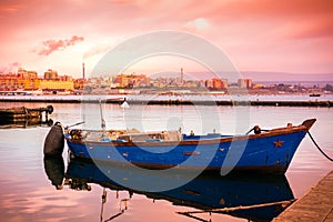 The Little Sea, in Taranto, South of Italy photo