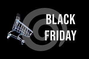 Black Friday sale, cyber Monday concept. Seasonal discount. Hot price. Best deal offer to buy goods.