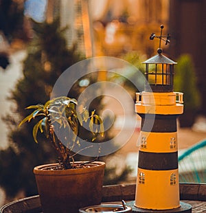 Little souvenir lighthouse