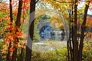 Little Squam lake in New Hampshire