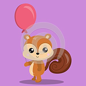 LITTLE SQUIRREL BALLOON 04
