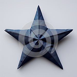 Little Star Blue Fabric Sculpture In Angura Kei Style