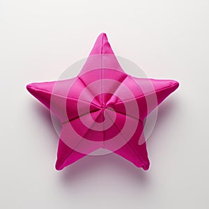 Little Star Bright Pink Star Pillow With Toy-like Proportions
