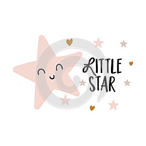 Little Star - cute star decoration.