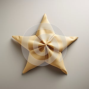 Little Star: Folded Origami Star In Patricia Piccinini Style