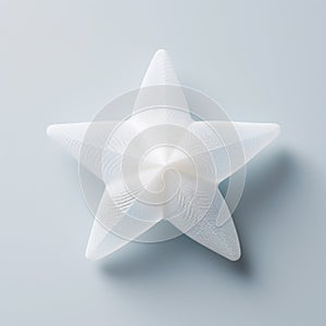 Little Star: Intricate 3d Solid Wax Star Of Light Inspired By Patricia Piccinini
