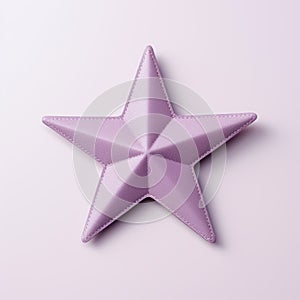 Little Star: Luxurious Leather Cut Out In Dreamy Purple